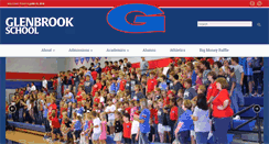 Desktop Screenshot of glenbrookschool.com